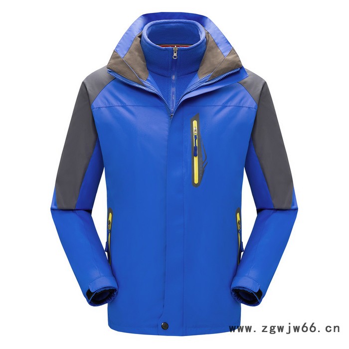 匡鹿 冲锋衣定做三合一防水防风冲锋衣定制企业工作服冲锋衣定制厂家图2