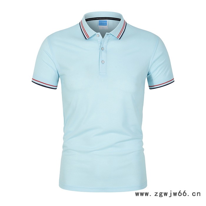 丝光料休闲衫定做湛江翻领广告衫文化衫工作服印字LOGO夏季t恤定制圆领短袖polo衫 丝光面料衣服图2