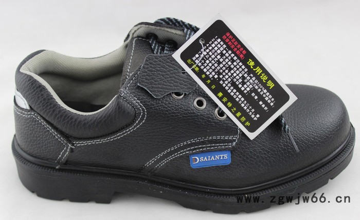 赛安特之星真皮透气安全鞋劳保鞋|钢包头防砸防刺穿图3