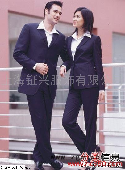 供应钲兴FS-036行政制服工作服套装 定做行政制服图2