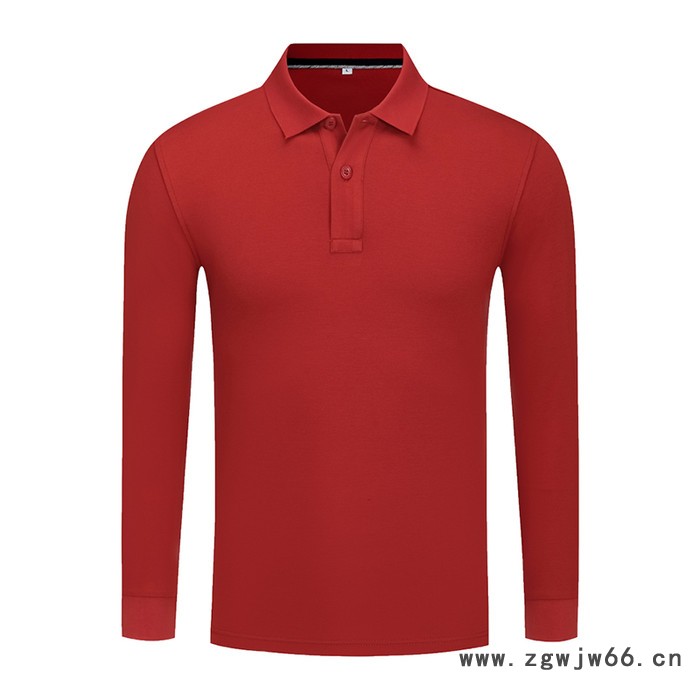 马塔多尔保罗长袖翻领工作服定制POLO衫厂服工衣文化广告衫T恤定做印LOGO刺绣图5