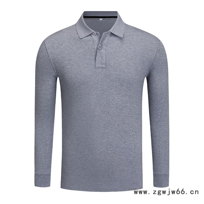 马塔多尔保罗长袖翻领工作服定制POLO衫厂服工衣文化广告衫T恤定做印LOGO刺绣图4