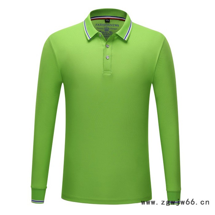 马塔多尔保罗翻领工作服定制印logo长袖polo衫t恤企业工衣广告文化衫刺绣图4