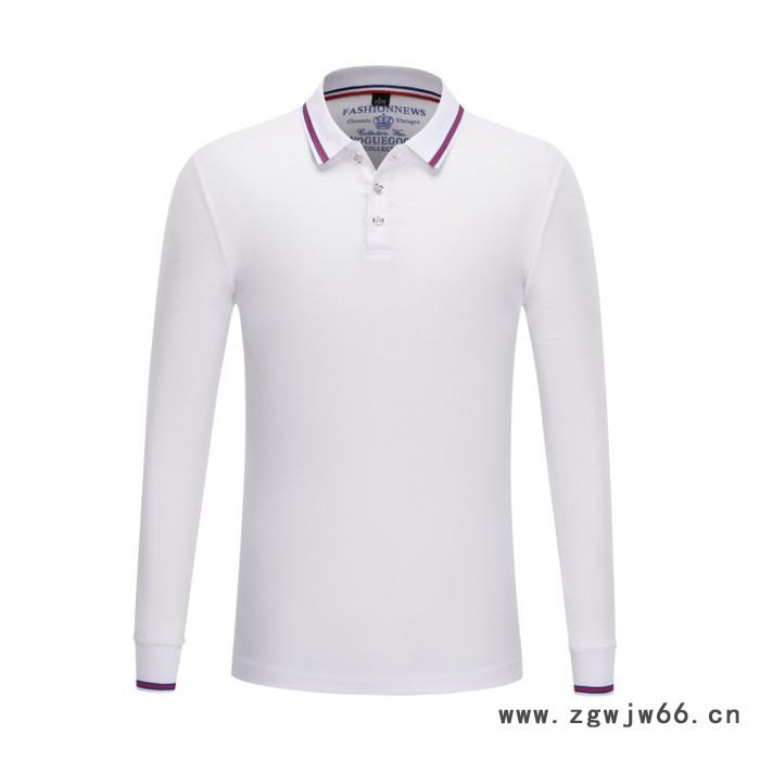 马塔多尔保罗翻领工作服定制印logo长袖polo衫t恤企业工衣广告文化衫刺绣图3