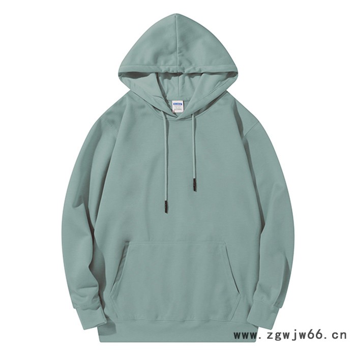 马塔多尔保罗春秋纯色连帽卫衣印logo班服工作服印字套头连帽衫 纯色卫衣图2