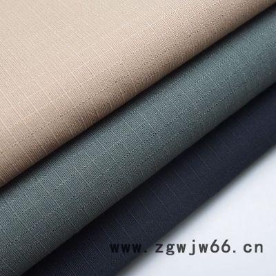 布凡特 涤棉混纺 TC 65/35 16*16 108*58 三粒格面料 保安面料 工作服面料图4