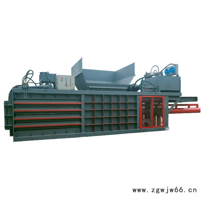 新型高产量打包机 废弃工作服打包机 多功能打包机 纸箱打包机 塑料瓶自动卧式打包机图3