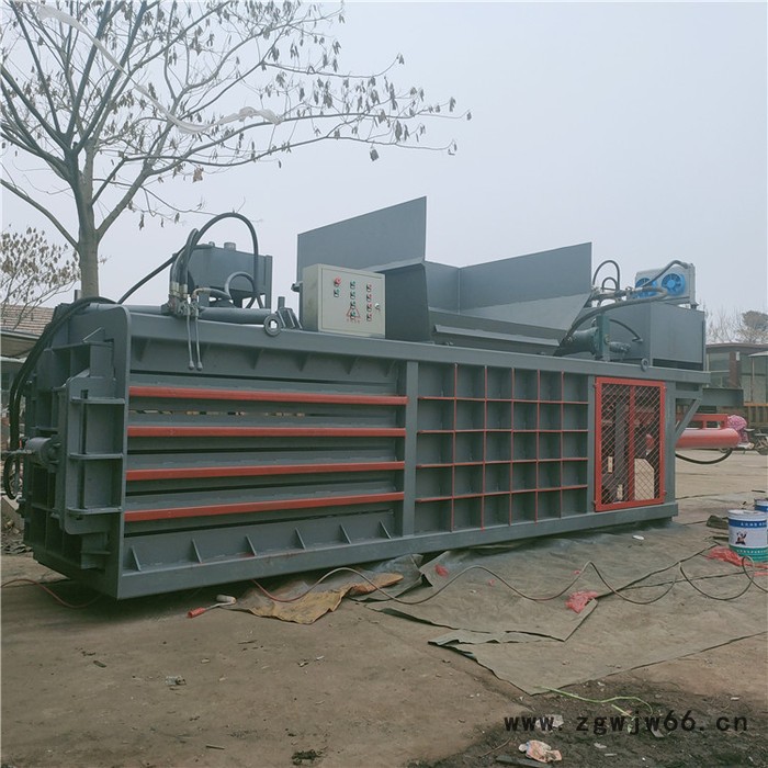 新型高产量打包机 废弃工作服打包机 多功能打包机 纸箱打包机 塑料瓶自动卧式打包机图2