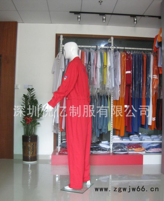 直销 订做连体工作服 消防服 长袖消防服图2