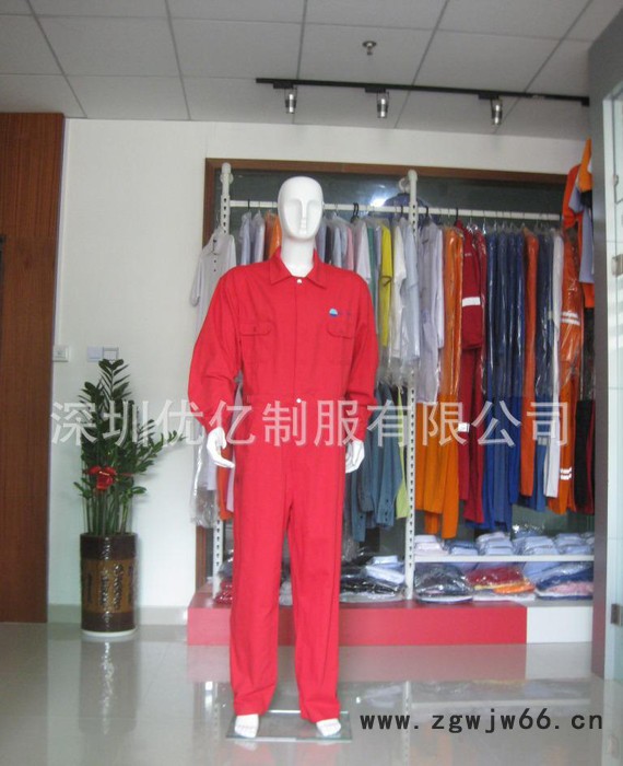 直销 订做连体工作服 消防服 长袖消防服图3