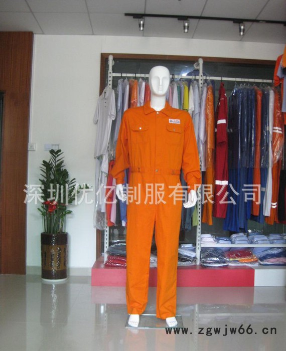 优亿 订做 连体工作服 多功能防护服 直销图2