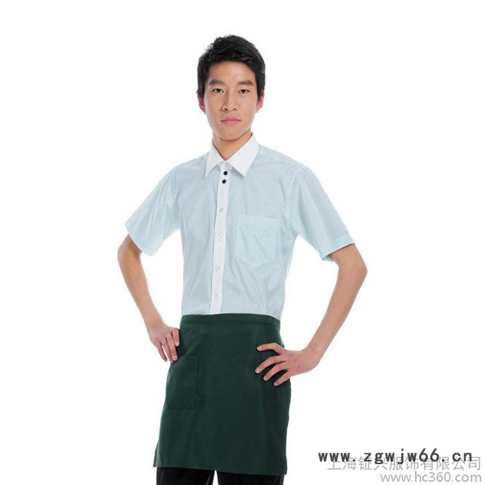供应钲兴ZXFS-56男女搭配 时尚餐厅工作服衬衫图3