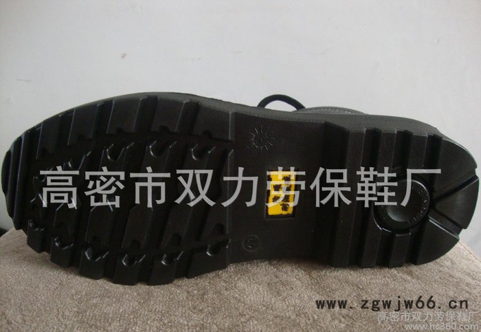 直销PU注塑双密度劳保鞋男防砸防刺耐油耐酸碱绝缘真皮安全鞋图3