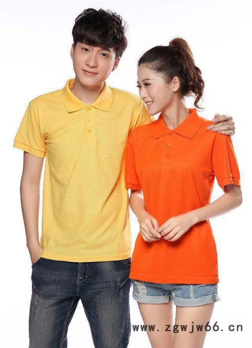 定制文化衫广告衫定做工作服T恤翻领短袖印字工衣订制图3