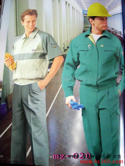 供应上海工作服，制服，厂服，涤棉工作服,工作服 MZ-020 工作服制服图4