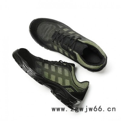 百华防穿刺安全鞋BS17049时尚透气休闲运动工作鞋 防砸刺穿安全鞋 防砸防刺穿安全鞋