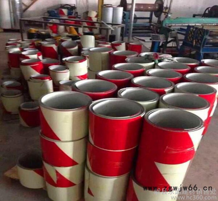 河北镀锌铁皮安全带 楼层隔离带、楼层警示带图3