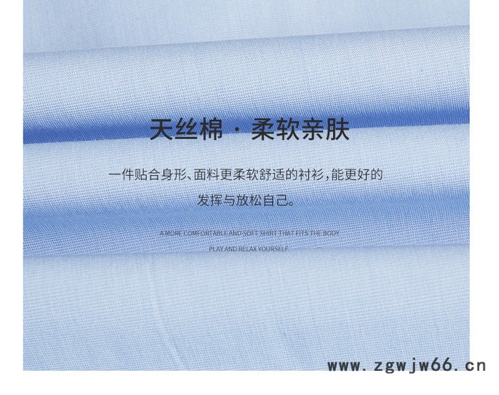 绣女织梦 工作服衬衣厂家定制 夏款长袖衬衫工厂定做图7