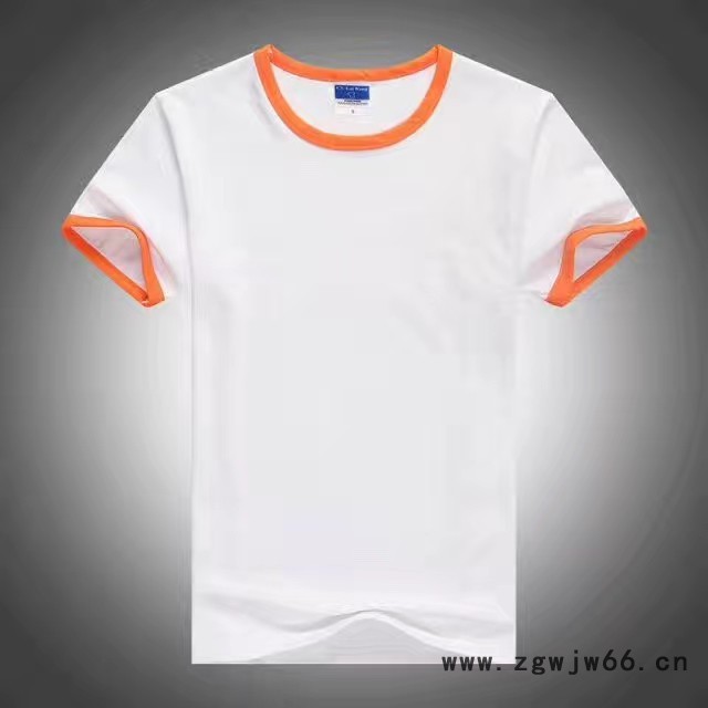 供应名坤纯棉圆领t恤短袖t恤工衣 短袖工作服纯棉高品质圆领t恤图3