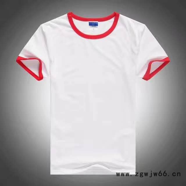 供应名坤纯棉圆领t恤短袖t恤工衣 短袖工作服纯棉高品质圆领t恤图2