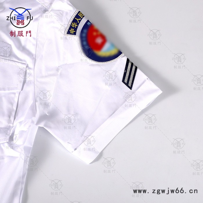 制服门 安检衬衣机场10款安检白色短袖衬衫 夹克款衬衣空姐工作服夏装制服衬衣图2
