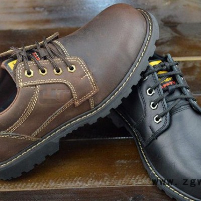 劳保鞋钢包头安全鞋电焊防护工作鞋夏季透气真牛皮防砸男鞋