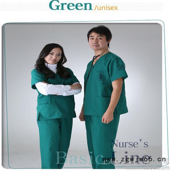 供应钲兴ZX-432厂家定制抗菌防臭耐氯漂**医生服医护制服工作服图2