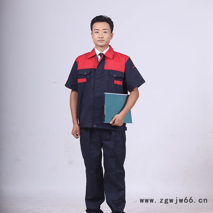 金东升服饰  夏季工作服 工厂工作服 车间工作服 工服批发 批发工作服装图2