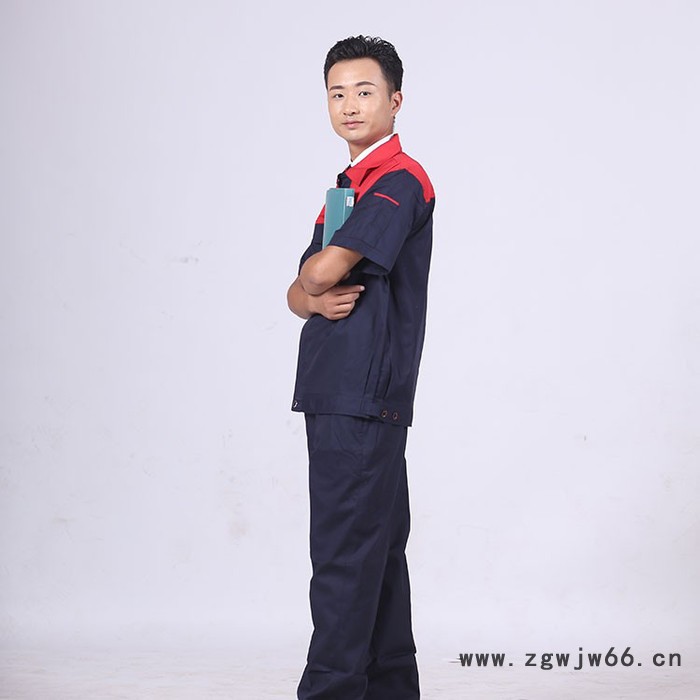 金东升服饰  夏季工作服 工厂工作服 车间工作服 工服批发 批发工作服装图3