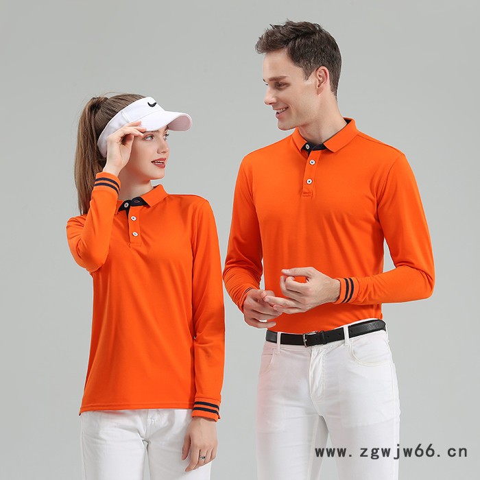 马塔多尔保罗秋季长袖Polo衫批发广告衫印logo餐饮工作服企业文化衫印字刺绣图3