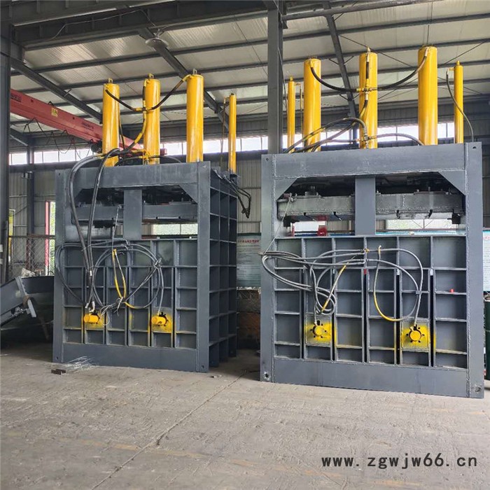 鲁丰40吨废纸打包机 纸管压包机 废品工作服捆包机厂家报价图6