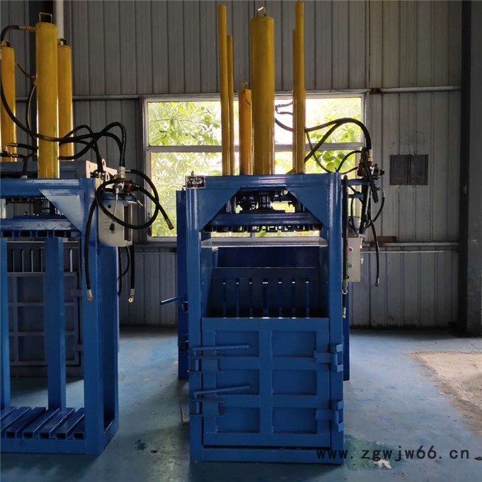 鲁丰40吨废纸打包机 纸管压包机 废品工作服捆包机厂家报价图2