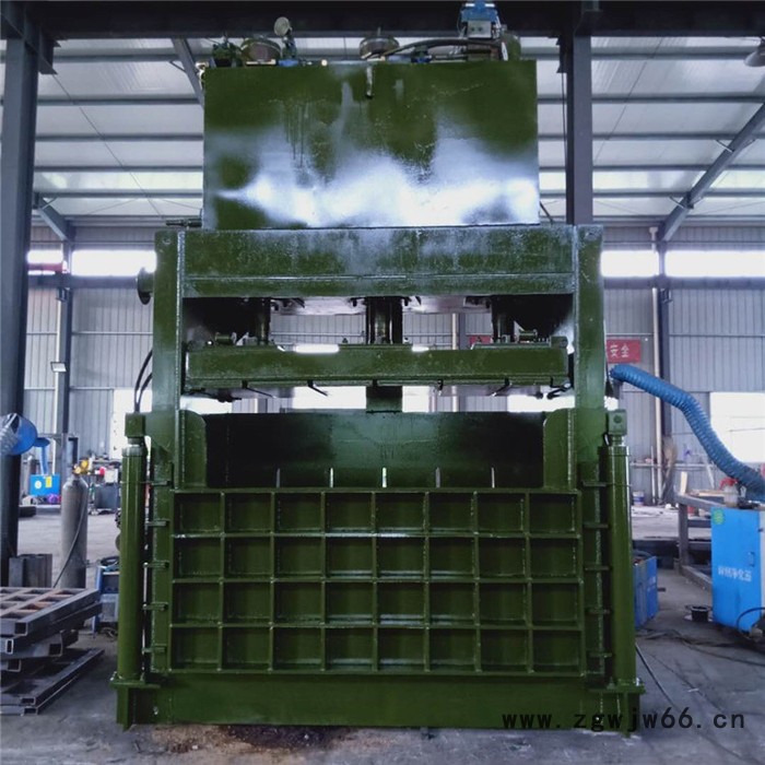 鲁丰40吨废纸打包机 纸管压包机 废品工作服捆包机厂家报价图8