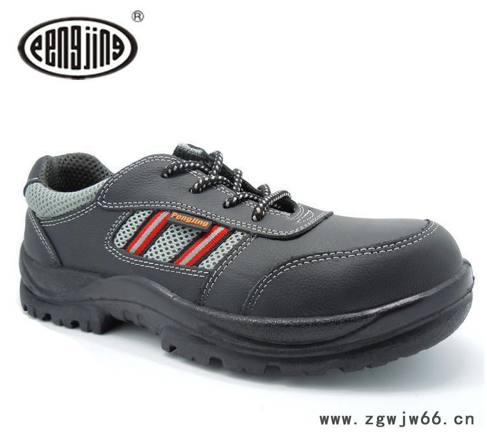 防砸耐磨真皮安全鞋 防滑时尚劳保鞋 注射PU底安全鞋 直销