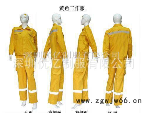 分体纯棉防护工作服 特殊行业防护劳保制服图2