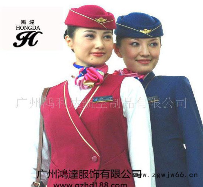订做航空制服 航空制服定做 空姐工作服 广州南航空姐服订做图3