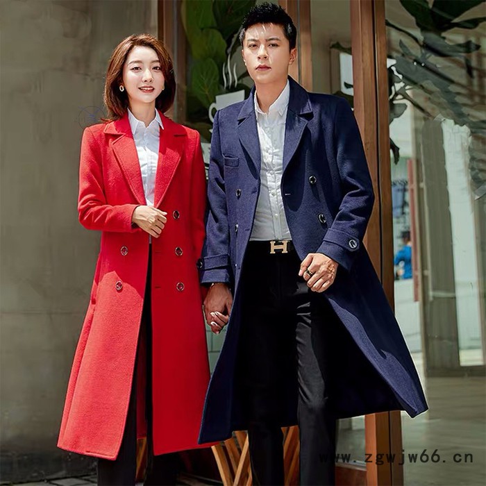 2022年冬季职业套装 职业西装 西装风衣 西装大衣 修身大衣 西装工作服 西装外套图3