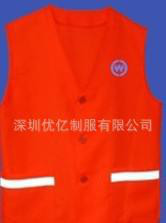 反光安全马甲工作服 反光消防服马甲 防护工装图2