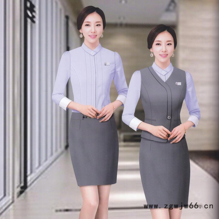 派登服饰 前台西装套装定制 工作服定做工作服图2