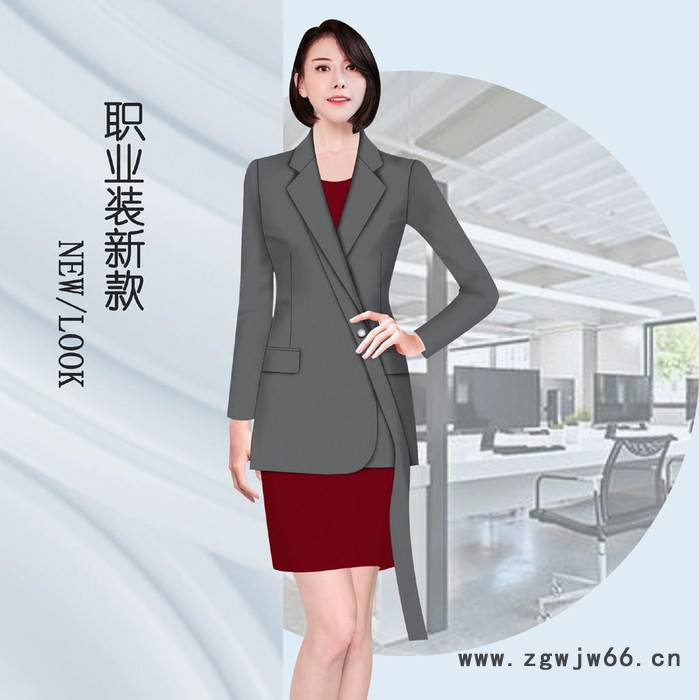 派登服饰 女士职业装 前台职业装 售楼处工作服图5