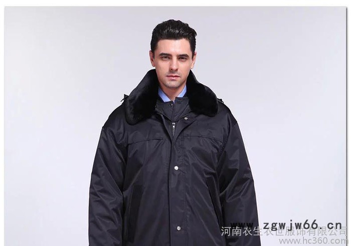 **工作服保安防寒服多功能大衣图3