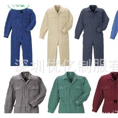 长袖连体服 防静电工作服 全棉连体服 l连体劳保服