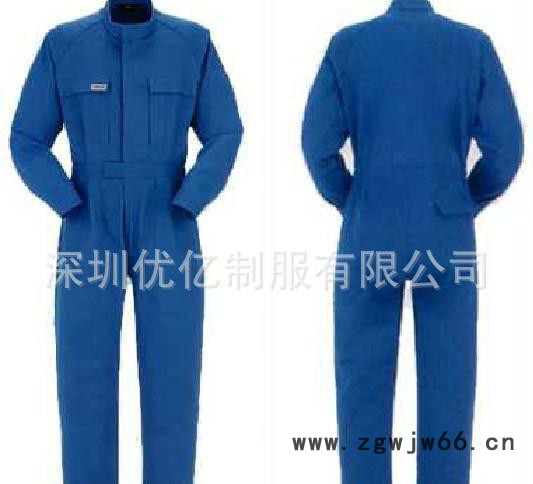 长袖连体服 防静电工作服 全棉连体服 l连体劳保服图3
