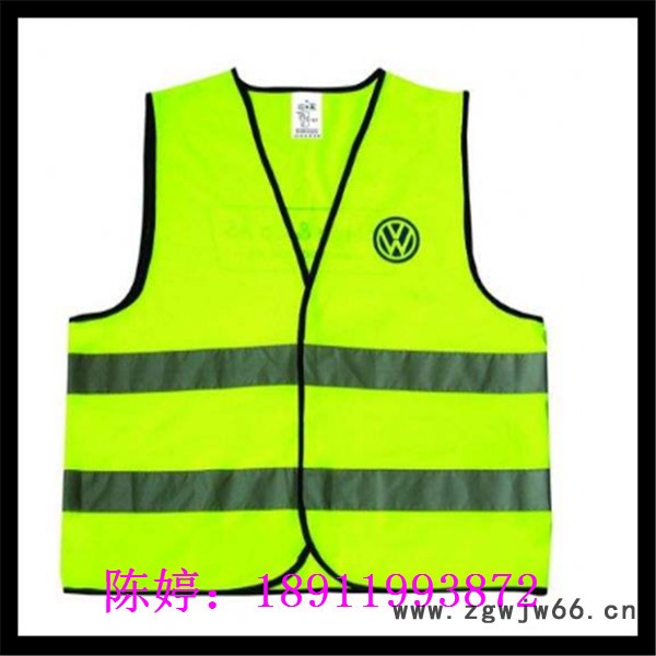 多口袋荧光色环卫交通工作服 多功能多口袋反光背心图4