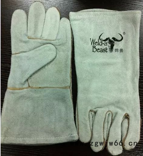焊兽牌焊工手套 焊接手套 电焊手套图7