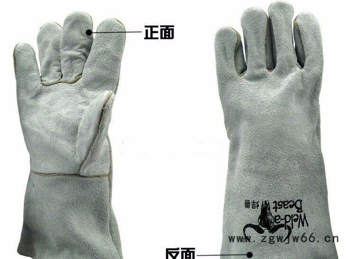 焊兽牌焊工手套 焊接手套 电焊手套图3