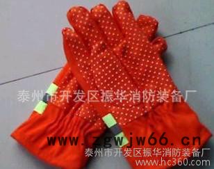 **推荐防滑手套点胶消防手套