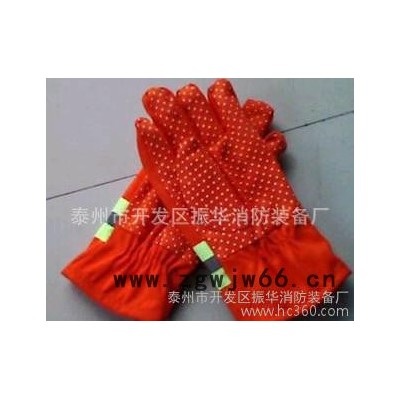 **推荐防滑手套点胶消防手套