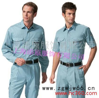 供应上海工作服 涤卡工作服 员工工作服图3