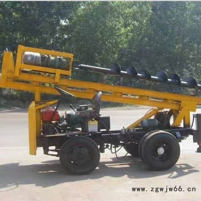 程煤**建筑地基打桩机小型三脚架打桩机液压地基打眼夯图3